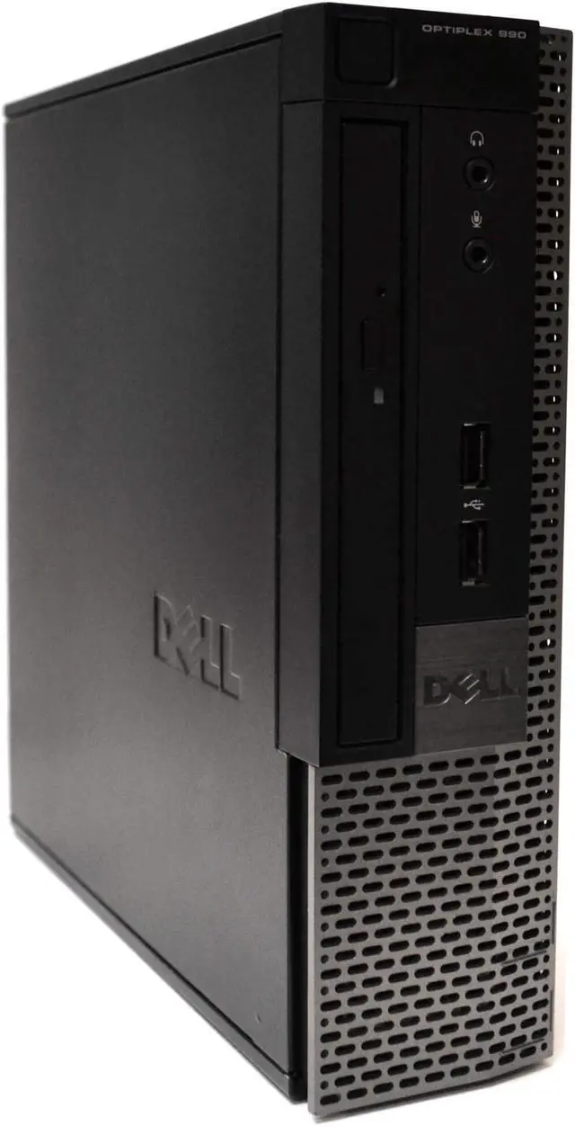 Alt view image 3 of 7 - Dell OptiPlex 990 Ultra Small Form Factor Computer PC, 3.2 GHz Intel i5 Quad Core Gen 2, 8GB DDR3 RAM, 500GB SATA Hard Drive, Windows 10 Professional 64 bit