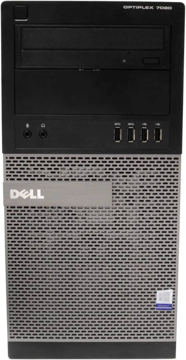 Main image of Dell Optiplex 7020 Tower Computer PC, 3.20 GHz Intel i5 Quad Core Gen 4, 16GB DDR3 RAM, 2TB SATA Hard Drive, Windows 10 Professional 64 bit