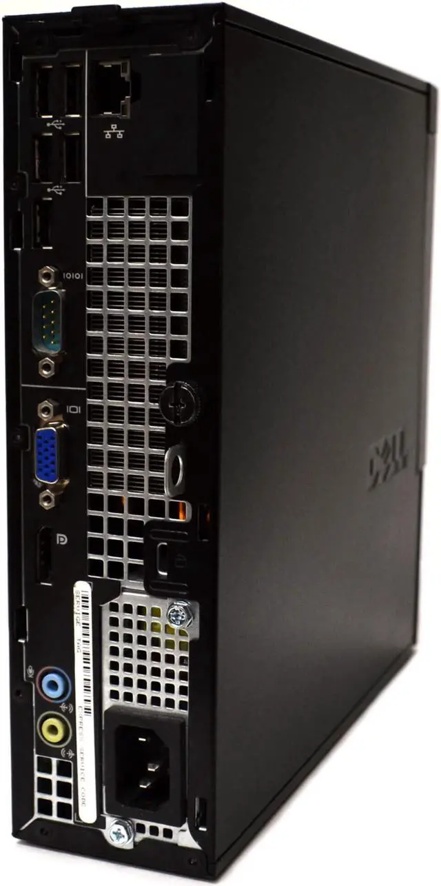 Alt view image 7 of 7 - Dell OptiPlex 990 Ultra Small Form Factor Computer PC, 3.2 GHz Intel i5 Quad Core Gen 2, 8GB DDR3 RAM, 500GB SATA Hard Drive, Windows 10 Professional 64 bit