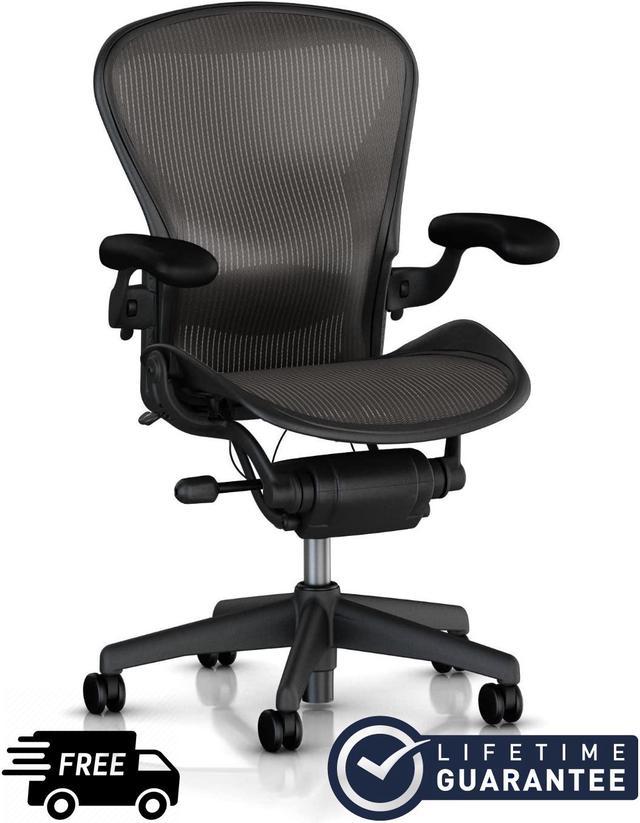 Refurbished: Herman Aeron - Size C - Adjustable Ergonomic Chair with Adjustable Support Office Chairs - Newegg.com