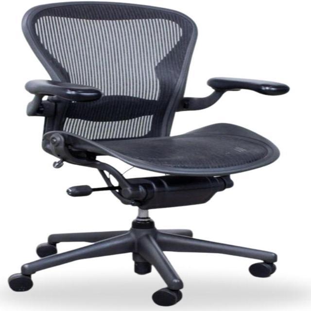 Refurbished: Herman Miller - Size C - Fully Adjustable Ergonomic with Adjustable Lumbar Support Office Chairs - Newegg.com
