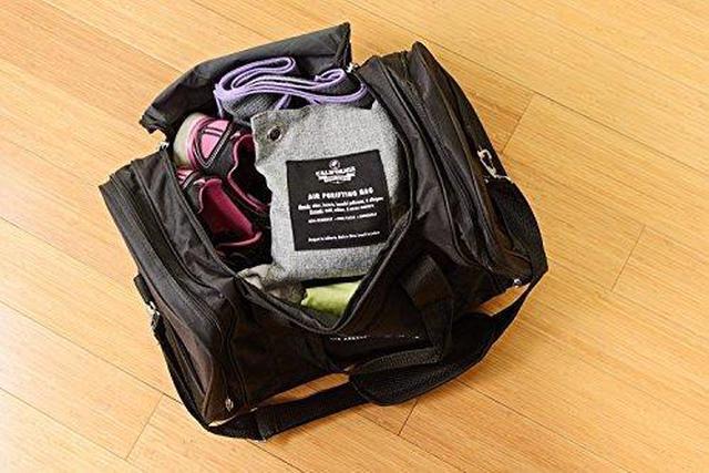 Alt view image 3 of 7 - 4pk Naturally Activated Air Purifying Deodorizer Bag Charcoal Color 200g