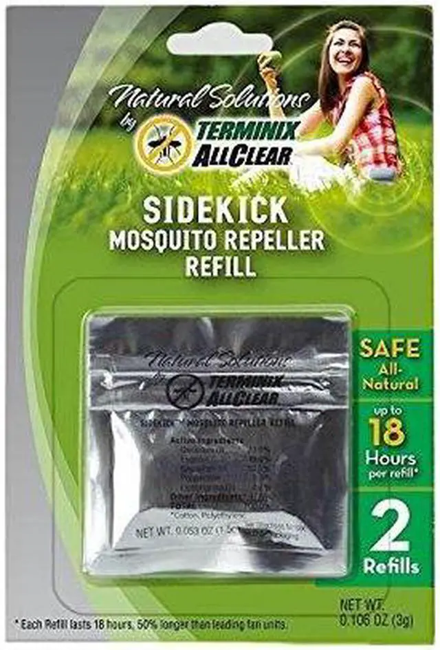 Alt view image 8 of 17 - Terminix ALLCLEAR SideKick Mosquito Repeller Kit