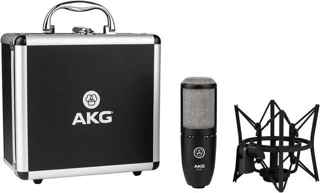 Alt view image 6 of 20 - AKG P220 High Performance Condenser Microphone