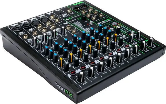 Alt view image 13 of 20 - Mackie PROFX10V3 10 Channel Professional Effects Mixer with USB