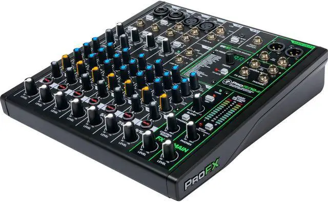 Alt view image 17 of 20 - Mackie PROFX10V3 10 Channel Professional Effects Mixer with USB