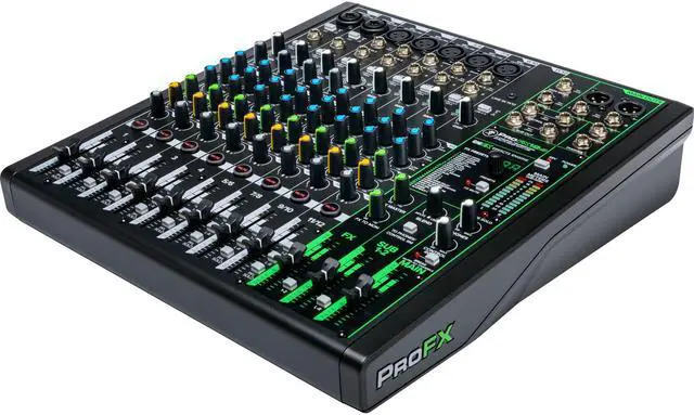 Alt view image 10 of 14 - Mackie ProFX12v3 USB Mixer