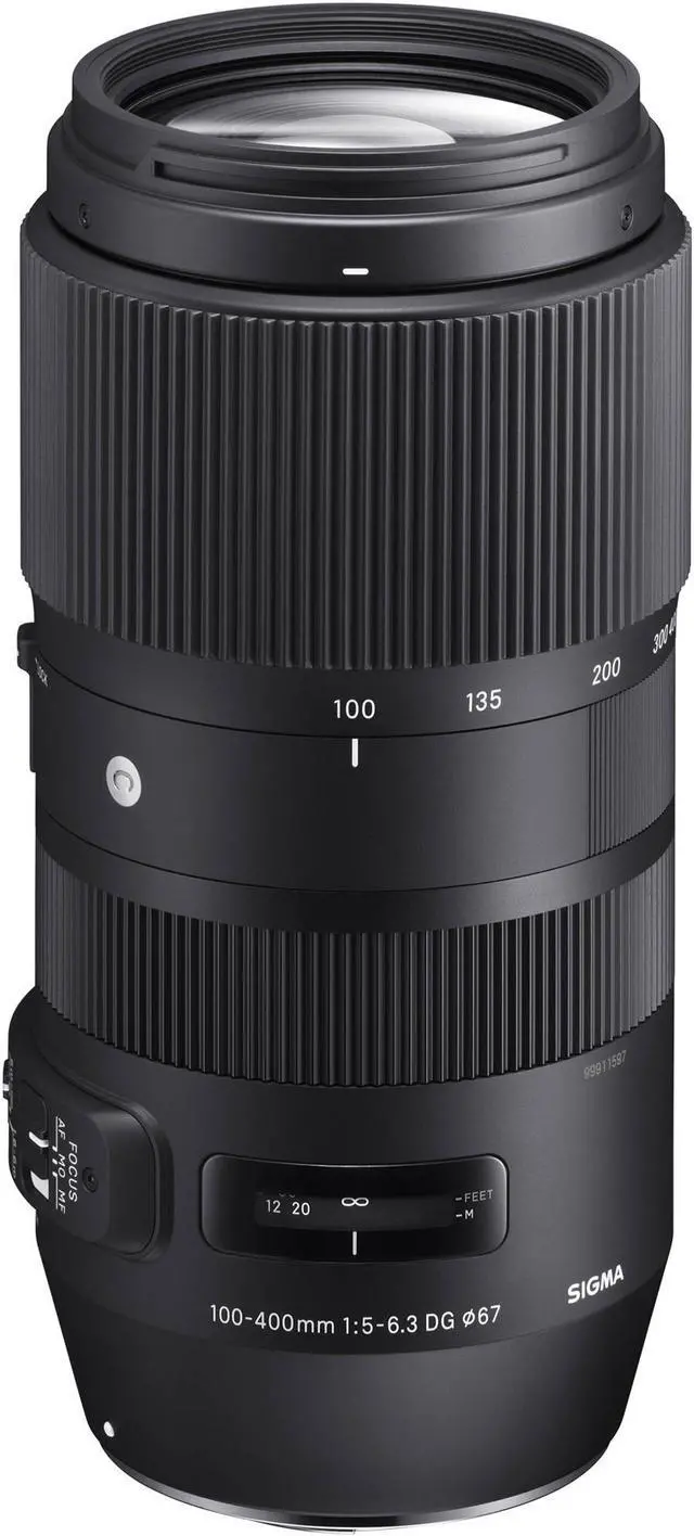 Alt view image 6 of 20 - Sigma 100-400mm f/5-6.3 DG OS HSM Contemporary Lens for Nikon (729955)