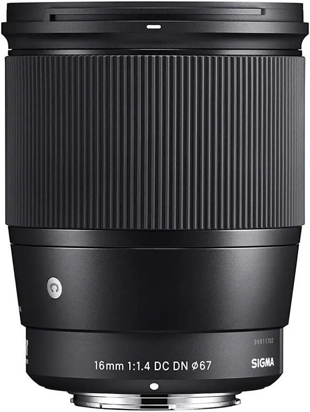 Alt view image 20 of 20 - Sigma 16mm F/1.4 DC DN Contemporary Lens for Canon EF-M (402971)