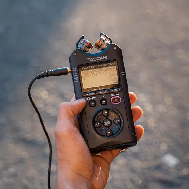 Alt view image 15 of 20 - Tascam DR-40X Handheld Portable Recorder