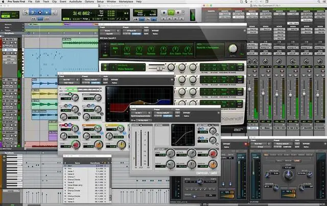 Alt view image 12 of 13 - Mackie CR3-X 3-Inch Creative Reference Multimedia Monitors Bundle with Pro Tools First DAW Music Editing Software, Closed-Back Professional Studio Headphones, Dual 1/4" Stereo to 3.5mm Cable