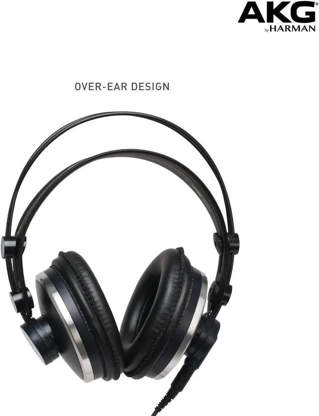 Alt view image 14 of 20 - AKG K271 MKII Closed-back Studio and Live Headphones with Mute