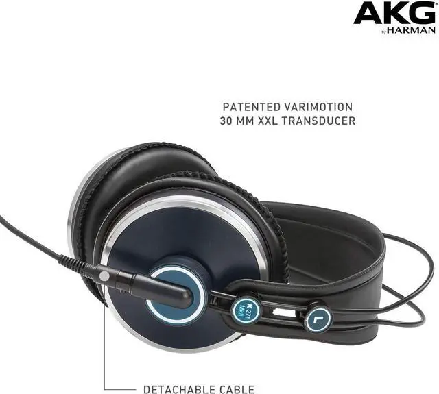 Alt view image 17 of 20 - AKG K271 MKII Closed-back Studio and Live Headphones with Mute
