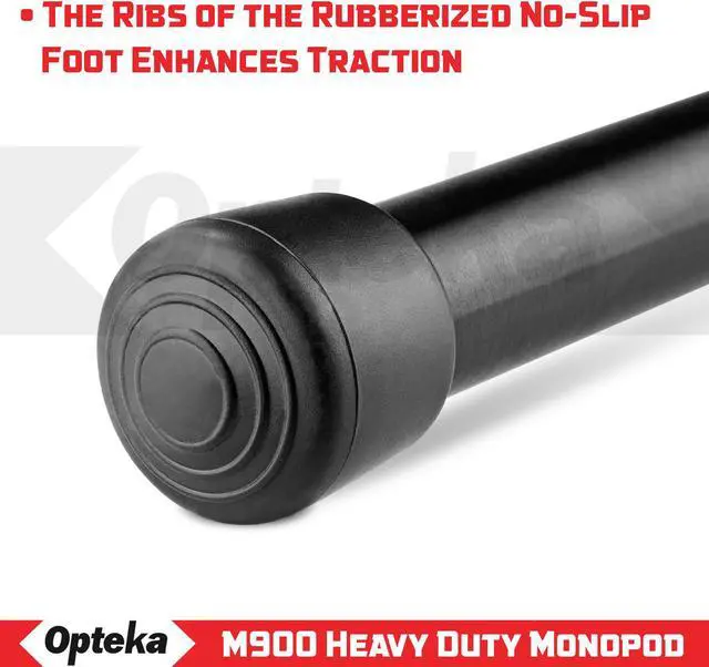 Alt view image 8 of 9 - Opteka M900 71-Inch 5 Section Ultra Heavy Duty Monopod (supports up to 30 lbs)