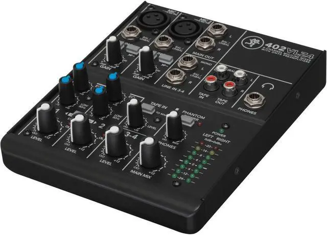 Alt view image 10 of 18 - Mackie 402VLZ4 4-Channel Ultra-Compact Mixer