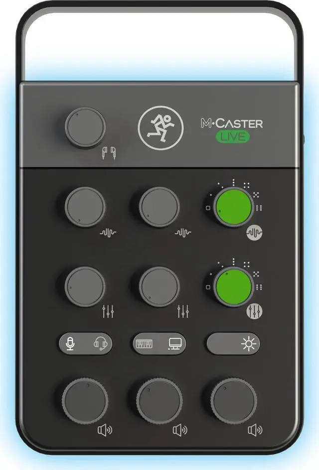 Alt view image 8 of 20 - Mackie M-Caster Live Portable USB Connection Live Streaming Mixer (Black)