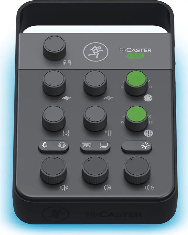 Alt view image 11 of 20 - Mackie M-Caster Live Portable USB Connection Live Streaming Mixer (Black)