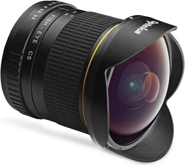 Alt view image 11 of 15 - Opteka 6.5mm f/3.5 Professional Ultra Wide Angle Aspherical Fisheye Lens for Canon EF-Mount EOS 90D, 80D, 77D, 70D, 60D, 50D, 7D, Rebel T8i, T7i, T7s, T6s, T6i, T6, T5i, T5, T4i, T3i, T3, T2i and SL3