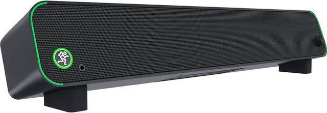 Alt view image 8 of 20 - Mackie CR StealthBar Desktop PC Bluetooth Soundbar with Swappable Feet