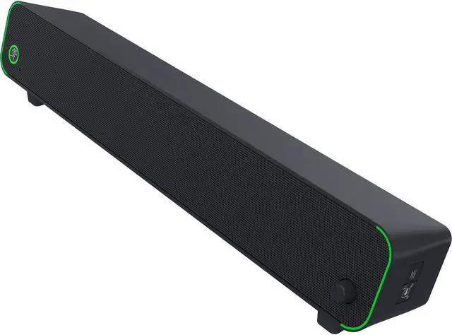Alt view image 11 of 20 - Mackie CR StealthBar Desktop PC Bluetooth Soundbar with Swappable Feet