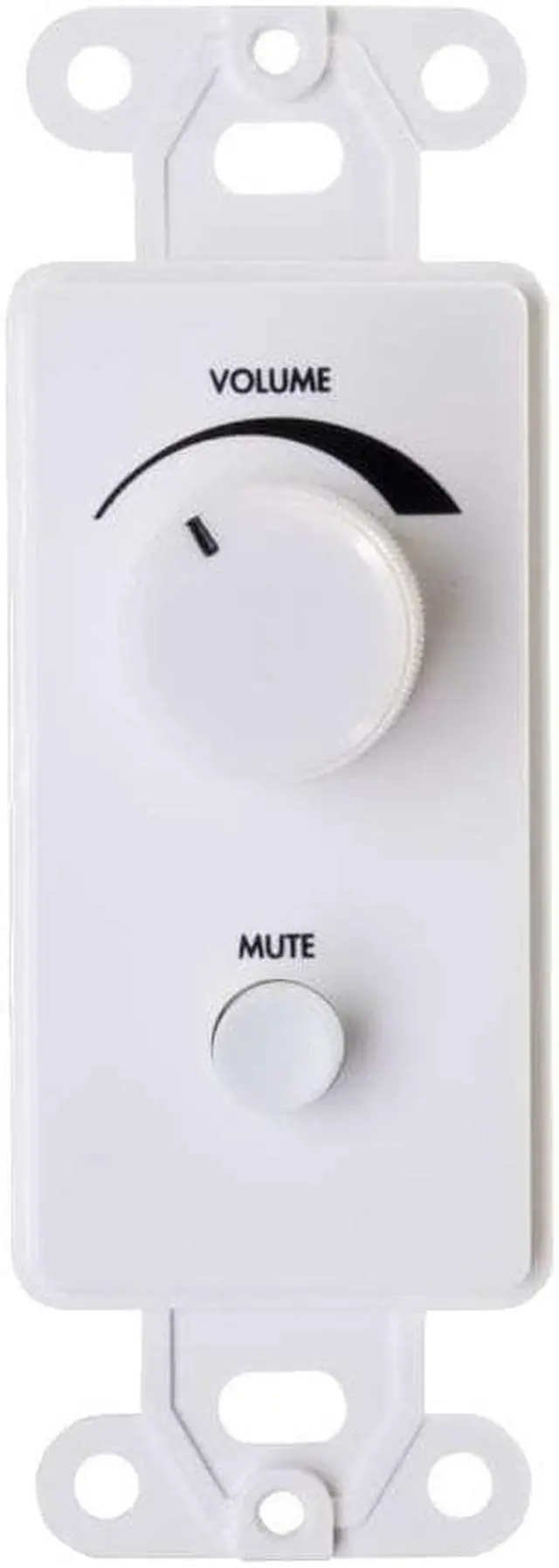 Alt view image 2 of 10 - WALL PLATE DECORA VOLUME CONTROL, REMOTELY CONTROL THE VOLUME LEVEL OF A 3 WIRE