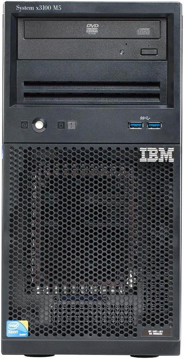 Lenovo System x x3100 M5 5457EBU Tower Server - 1 x Intel Xeon E3-1220 v3  Quad-core (4 Core) 3.10 GHz - Newegg.com