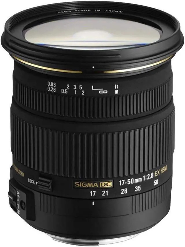 Alt view image 10 of 17 - Sigma 17-50mm f/2.8 EX DC OS HSM FLD Large Aperture Standard Zoom Lens for Nikon Digital DSLR Camera
