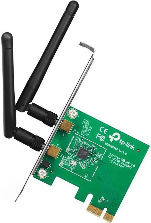 Alt view image 3 of 3 - 300MBPS WIRELESS N PCI EXPRESS ADAPTER