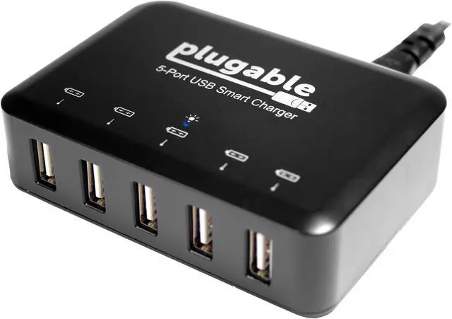 Main image of Plugable USB Charging Hub - 5-Port, 40W, 2.4A