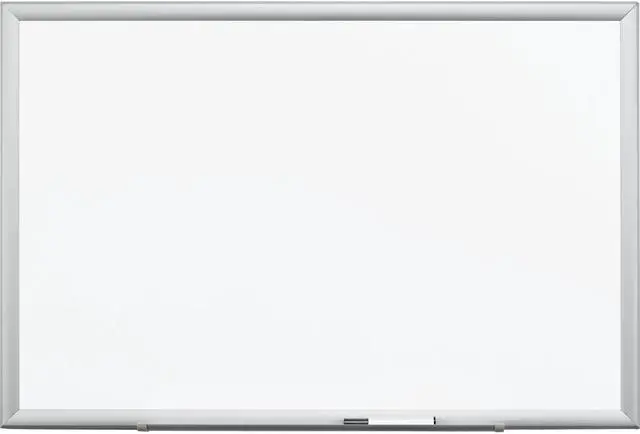 Alt view image 2 of 12 - 3M MMMDEP3624A Porcelain Marker Board- Steel Backed- 3ft.x2ft.- Aluminum