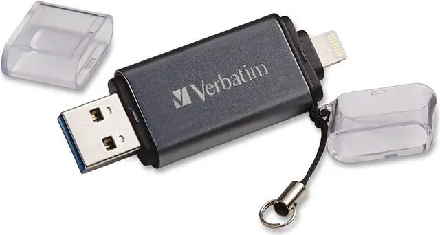 Alt view image 2 of 20 - VERBATIM ISTORE N GO DUAL USB FLASH DRIV