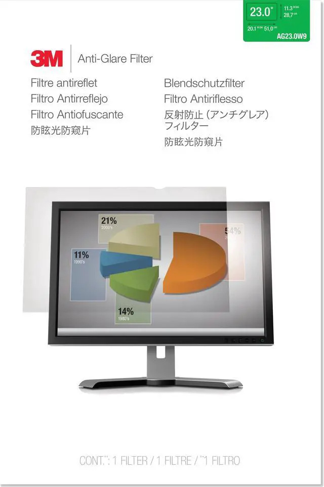 Main image of 3M AG23.0W9 AG WSCREEN LCD 23