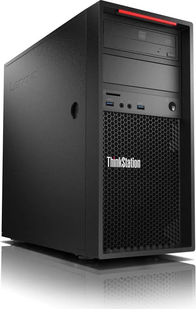 Alt view image 2 of 9 - Lenovo P320 Tower Server System Intel Core i7 6th Gen Win7 Pro64 (Win10 Pro64 DG) 30BH0034US