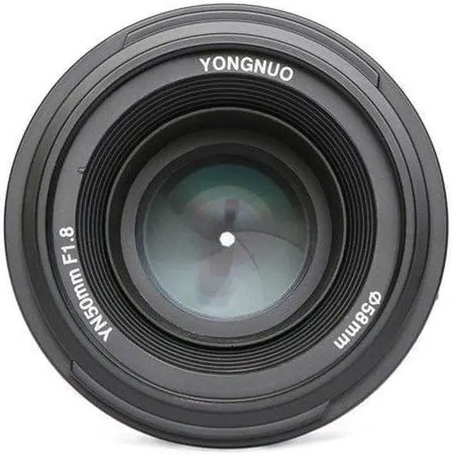Alt view image 4 of 13 - Yongnuo YN 50mm F/1.8 1:1.8 AF Standard Prime Lens for Nikon DSLR Cameras