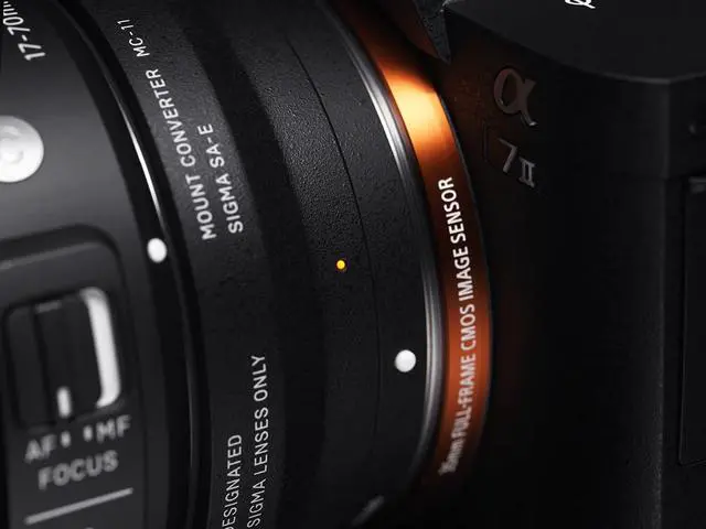 Alt view image 15 of 20 - Sigma MC-11 Lens Mount Converter (Canon EF to Sony E-Mount)