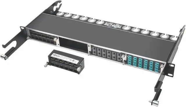 Alt view image 5 of 20 - Tripp Lite Cat6a Pass-Through Cassette - (x12) RJ45 (N484-12RJ)