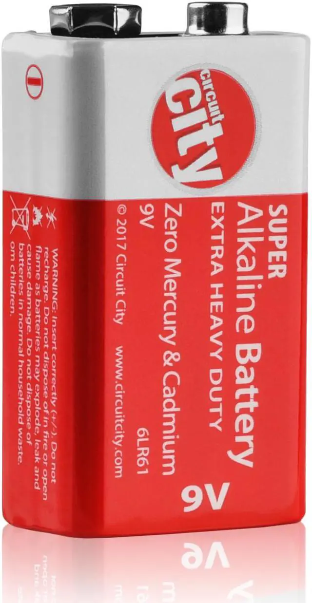 Alt view image 4 of 4 - Essential Circuit City 9V High Performance  Alkaline Batteries  (2 Pack)