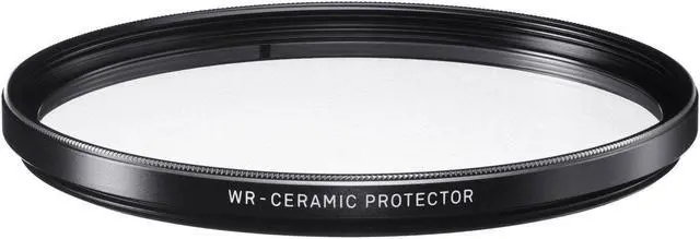 Alt view image 2 of 3 - Sigma 72mm WR Ceramic Protector Ultra Thin Clear Glass Lens Filter #AFF9E0
