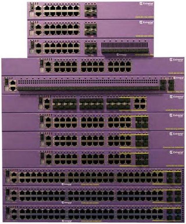 Alt view image 5 of 12 - Extreme Networks X440-G2-48p-10GE4 Ethernet Switch