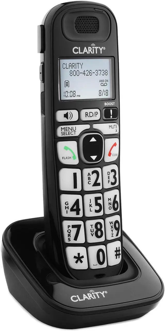 Alt view image 12 of 18 - Clarity 53727.000 E814CC Moderate Hearing Loss Corded and Cordless Phone Combo