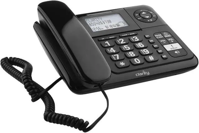 Alt view image 11 of 18 - Clarity 53727.000 E814CC Moderate Hearing Loss Corded and Cordless Phone Combo
