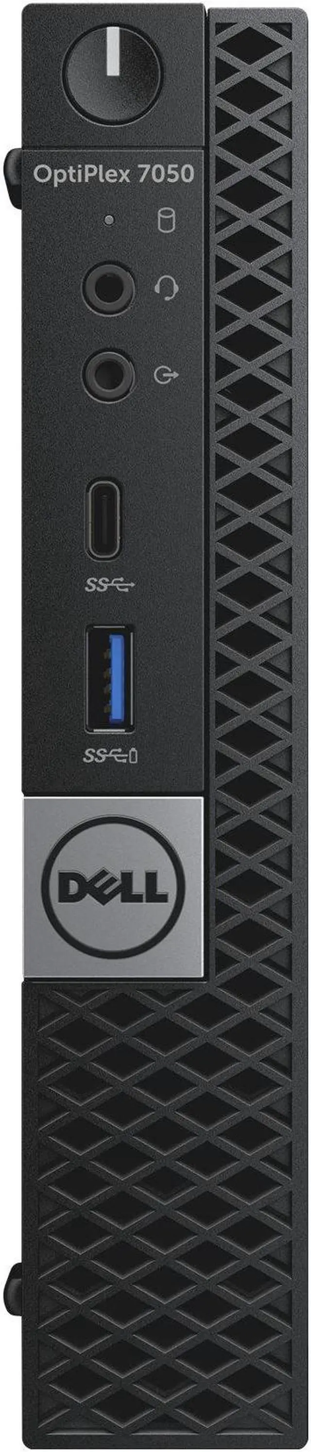 Alt view image 2 of 7 - Dell OptiPlex 7000 7050 Desktop Computer - Intel Core i7 (7th Gen) i7-7700T 2.90 GHz - 8 GB DDR4 SDRAM - 128 GB SSD - Windows 10 Pro 64-bit (English/French/Spanish) - Micro PC