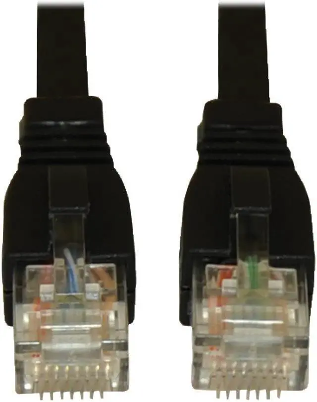Alt view image 2 of 14 - TRIPP LITE N261-014-BK 14 ft. Cat 6A Black Augmented Cat6 (Cat6a) Snagless 10G Certified Patch Cable, (RJ45 M/M) - Black