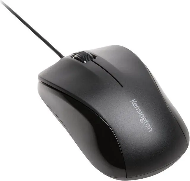 Alt view image 2 of 20 - Kensington k72110us Black 1 x Wheel USB Wired Optical Mouse