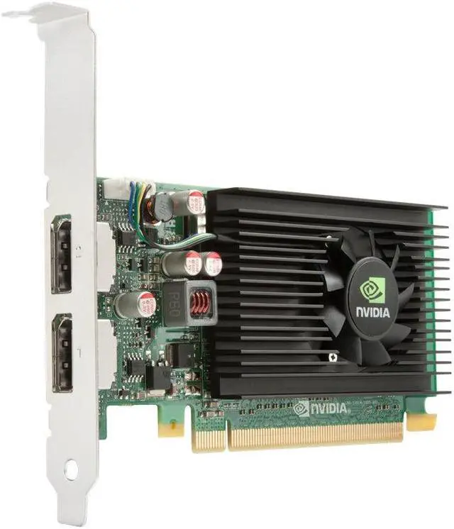 Alt view image 2 of 2 - HP NVS 310 M6V51AT 1GB DDR3 PCI Express 2.0 x16 Low Profile Graphics Card