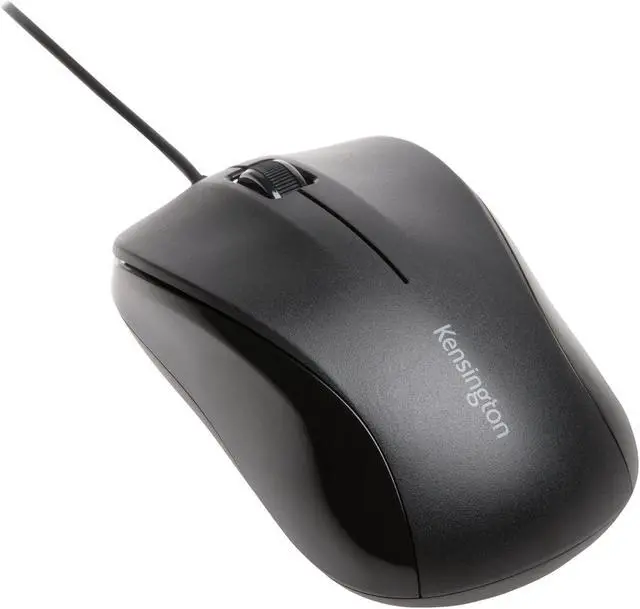Alt view image 2 of 11 - Kensington K74531WW Black 3 Buttons USB Wired Optical Mouse