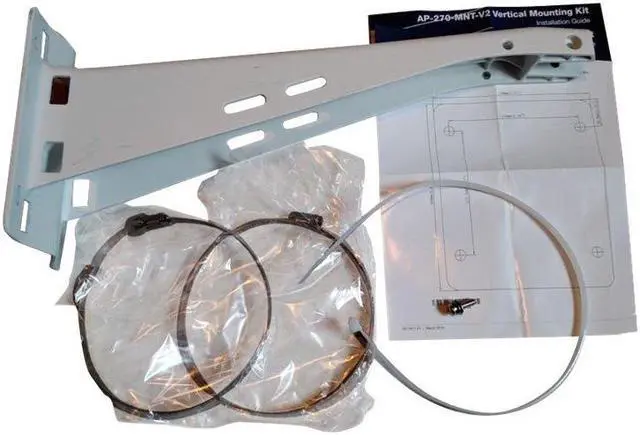 Alt view image 4 of 9 - HPE AP-270-MNT-V1 AP-270 Series Outdoor Pole/Wall Long Mount Kit