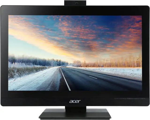 Alt view image 6 of 10 - Acer Veriton Z4820G All-in-One Computer - Intel Core i5 (7th Gen) i5-7500 3.40 GHz - 8 GB DDR4 SDRAM - 1 TB HDD - 23.8" 1920 x 1080 Touchscreen Display - Windows 10 Pro 64-bit - Desktop
