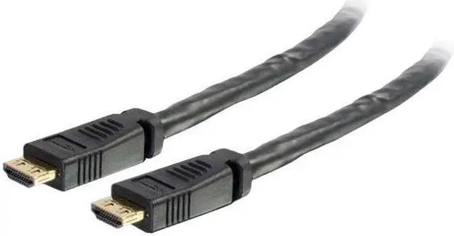 Alt view image 4 of 13 - C2G 42530 Standard Speed HDMI Cable with Gripping Connectors, CL2P-Plenum Rated, TAA Compliant (35 Feet, 10.66 Meters)