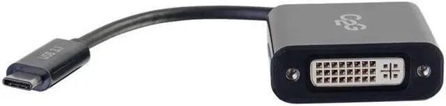 Alt view image 3 of 19 - USB-C TO DVI ADAPTER BLACK*